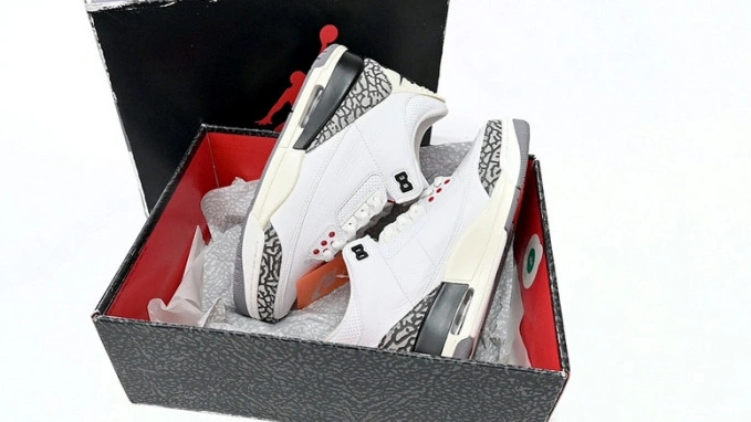 Cheap Retro White 3 Reimagined Jordan Cement DN3707-100 0718